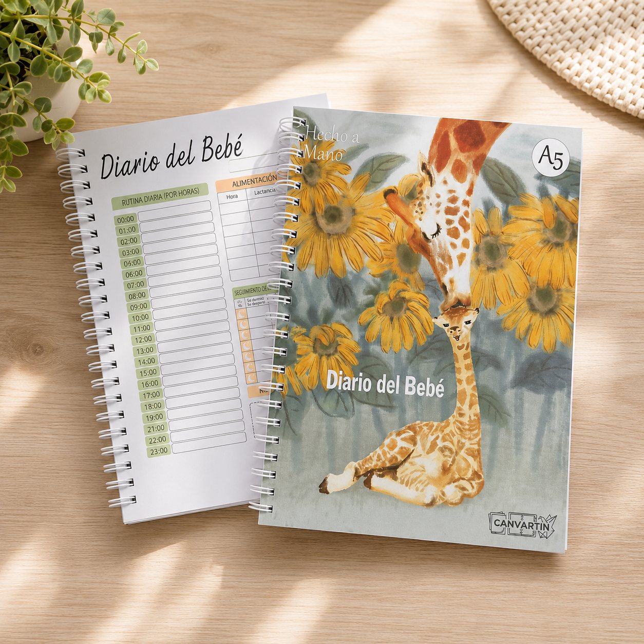 Diario del Bebé Canvartin