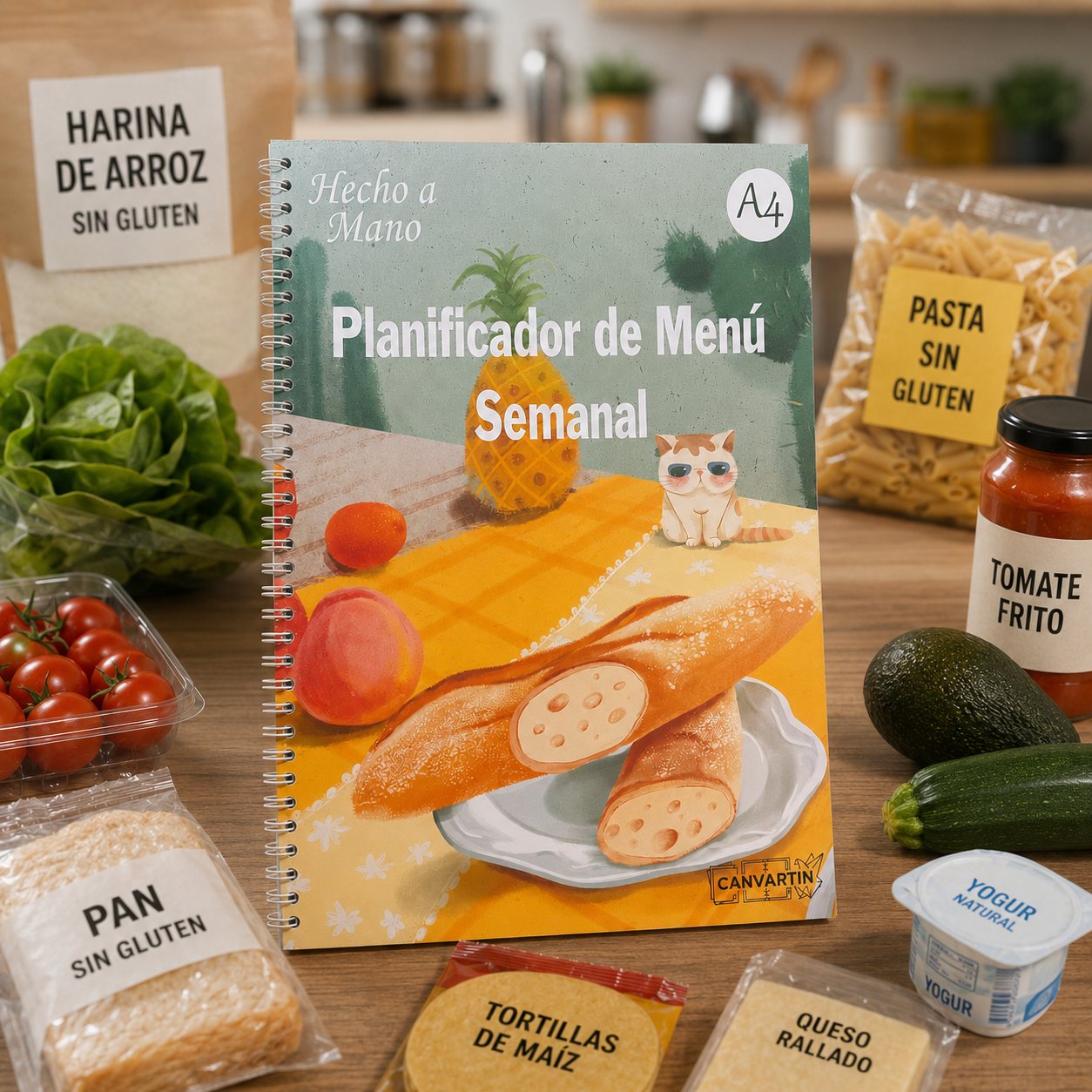 Planificador de Menú Semanal Canvartin