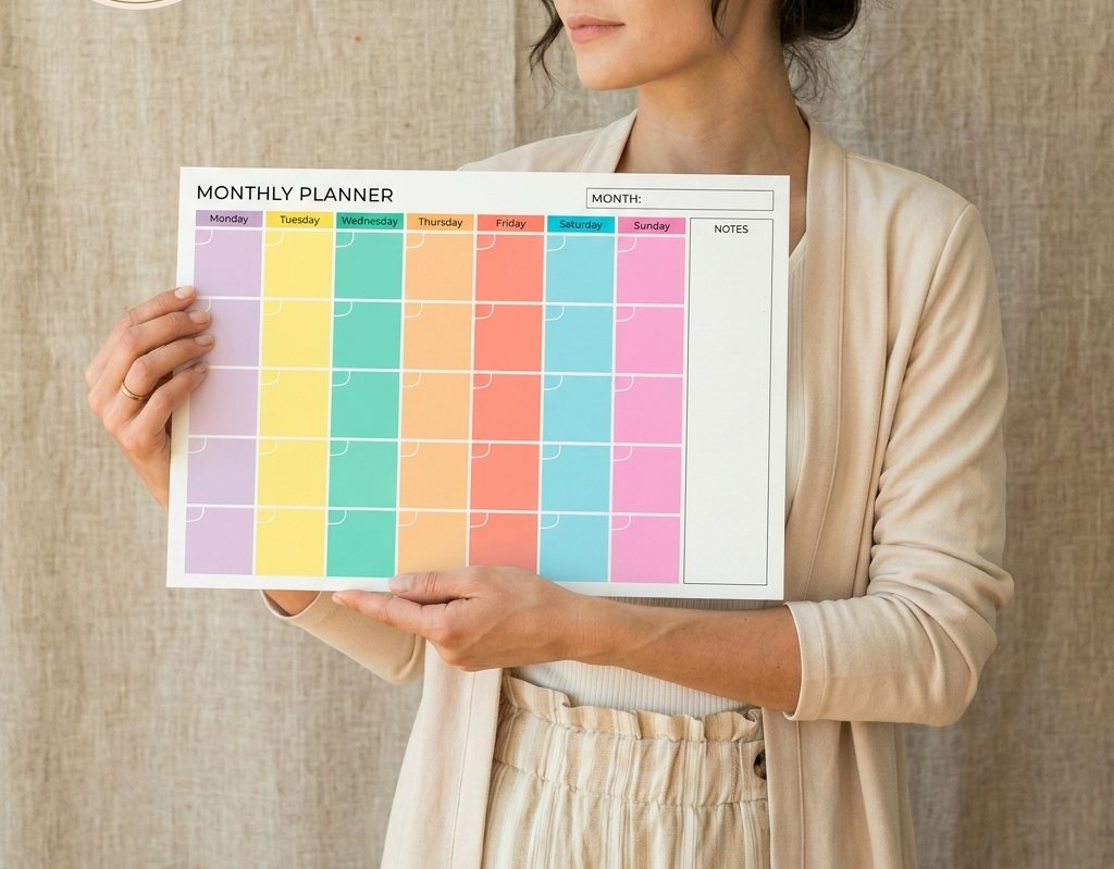 Planificador Mensual Canvartin